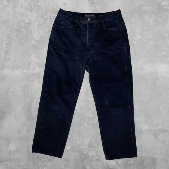 Vintage 80s Guess Jeans Black 28 - Picture 2 of 13